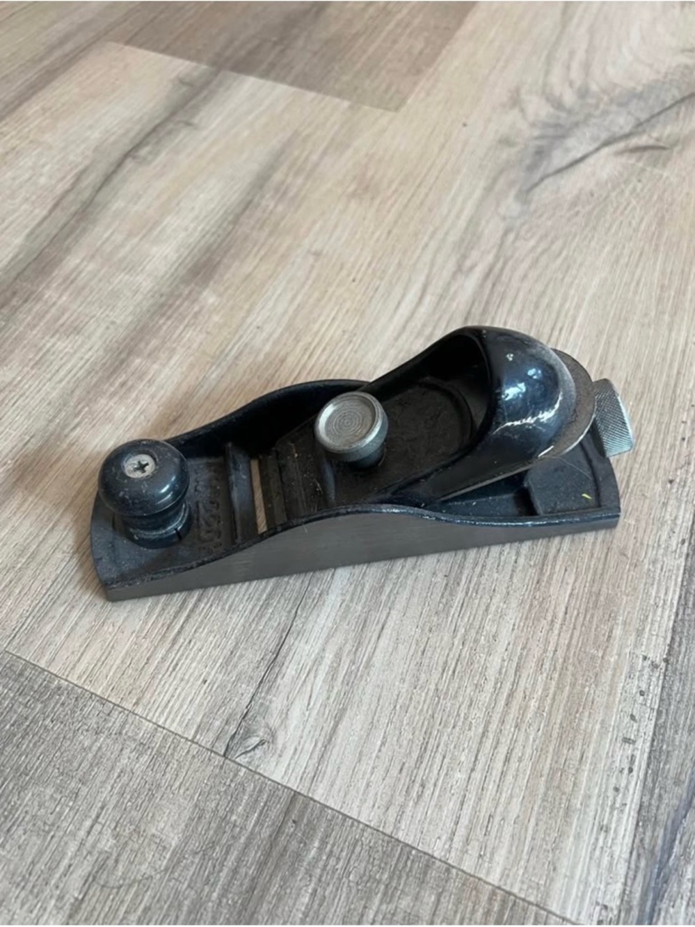 Metal Block Plane in Black